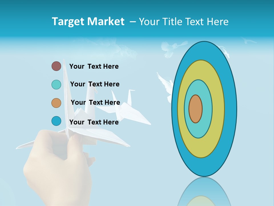 Origami Paper Birds PowerPoint Template