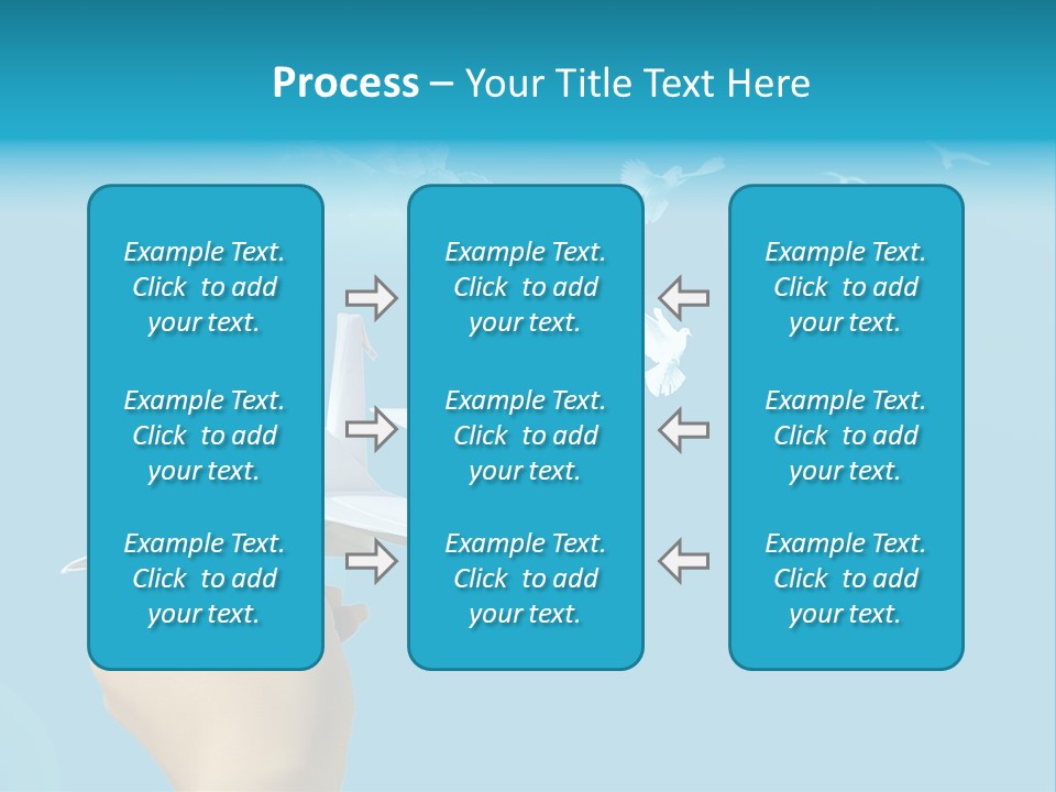 Origami Paper Birds PowerPoint Template