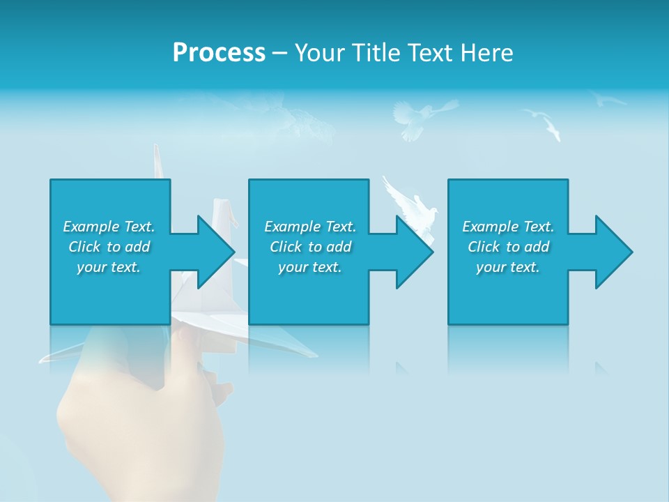 Origami Paper Birds PowerPoint Template