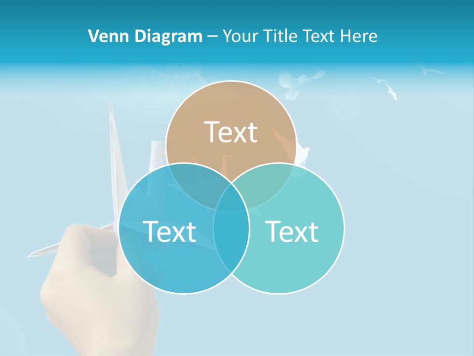 Origami Paper Birds PowerPoint Template