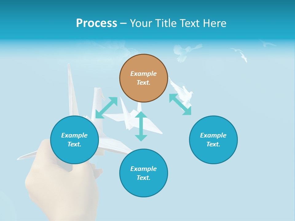 Origami Paper Birds PowerPoint Template
