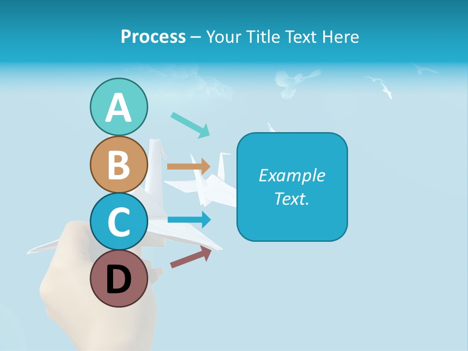 Origami Paper Birds PowerPoint Template