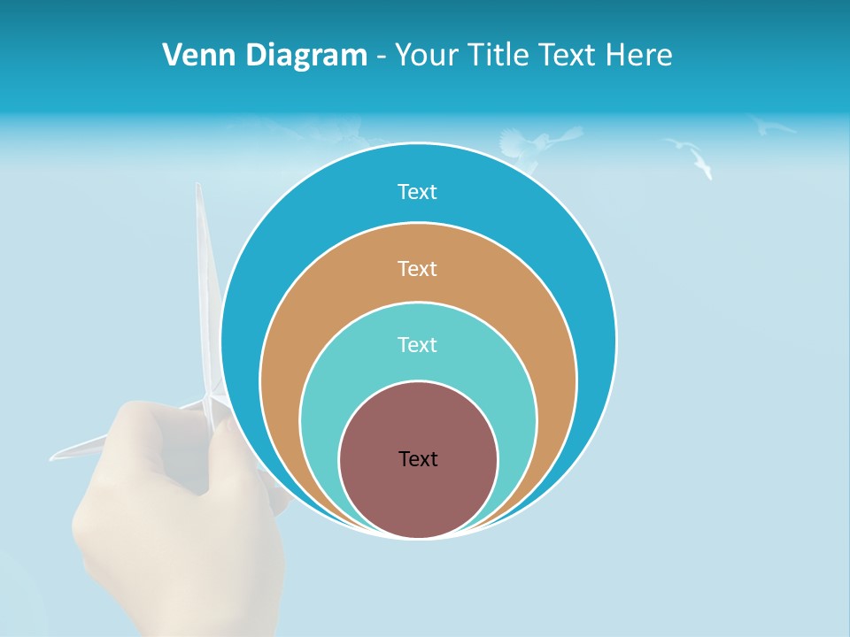 Origami Paper Birds PowerPoint Template
