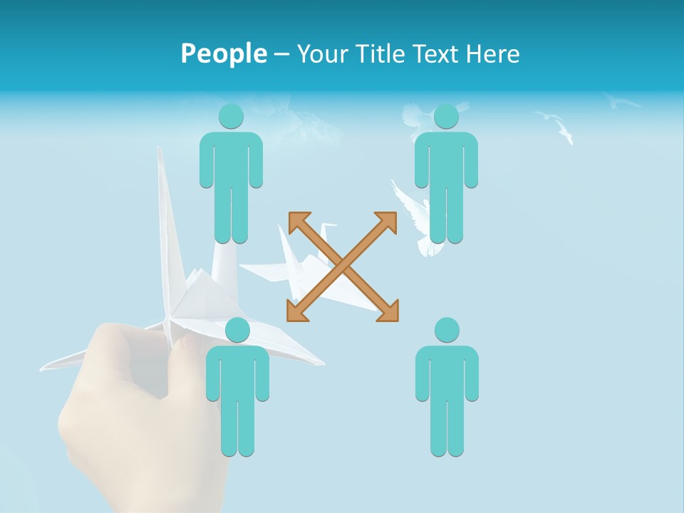 Origami Paper Birds PowerPoint Template