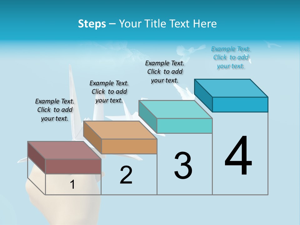 Origami Paper Birds PowerPoint Template