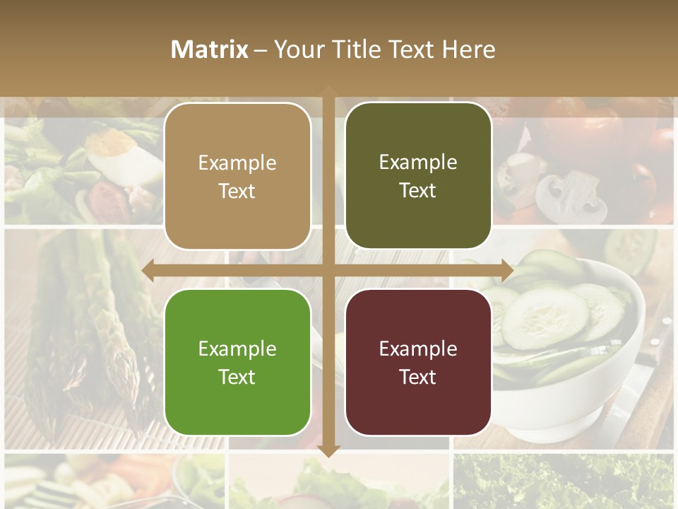 Corn Green Egg PowerPoint Template