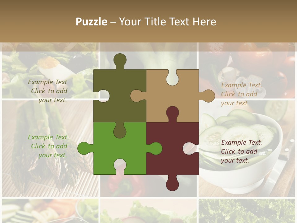 Corn Green Egg PowerPoint Template