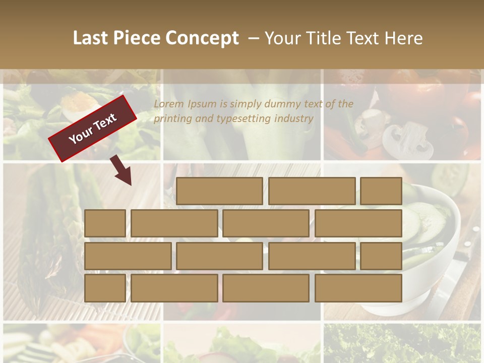 Corn Green Egg PowerPoint Template