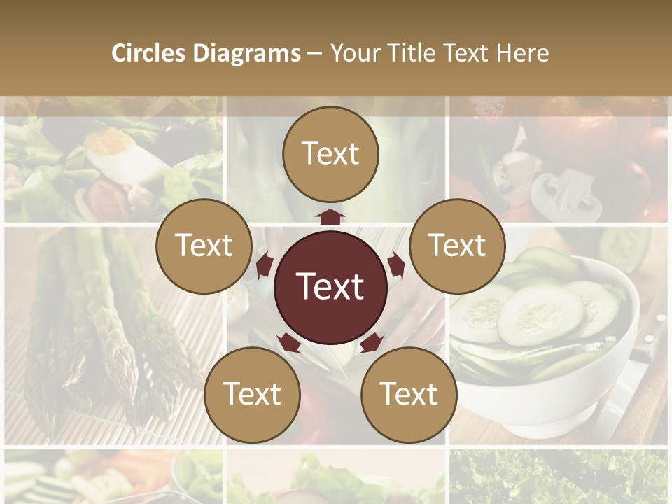 Corn Green Egg PowerPoint Template