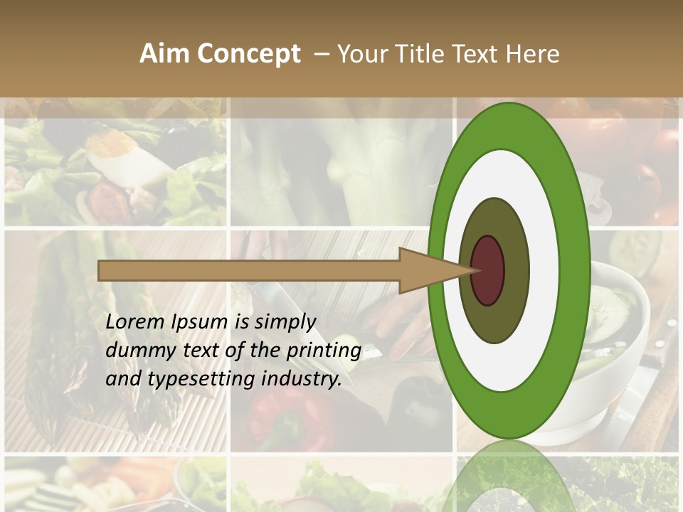 Corn Green Egg PowerPoint Template