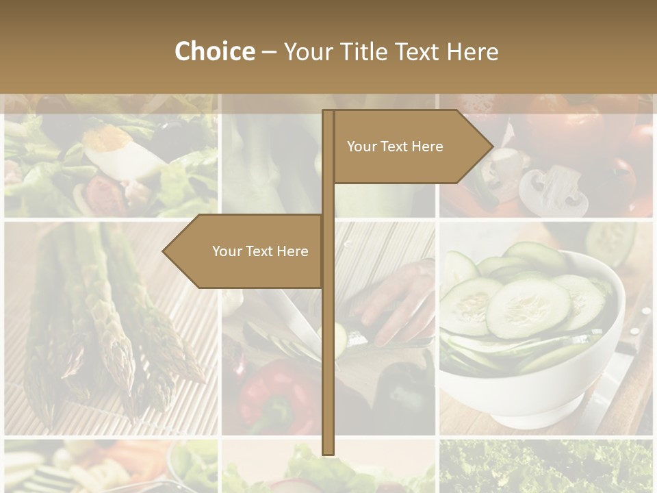 Corn Green Egg PowerPoint Template