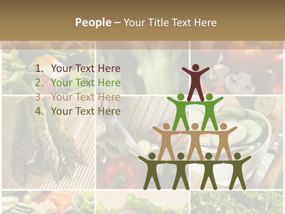 Corn Green Egg PowerPoint Template