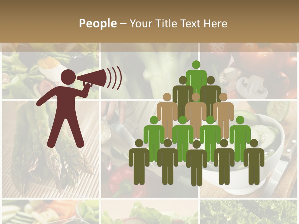 Corn Green Egg PowerPoint Template