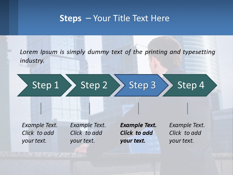 Office Career Modern PowerPoint Template