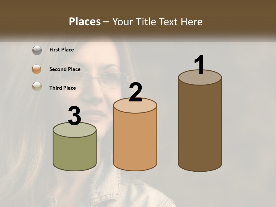 Face View Beautiful PowerPoint Template