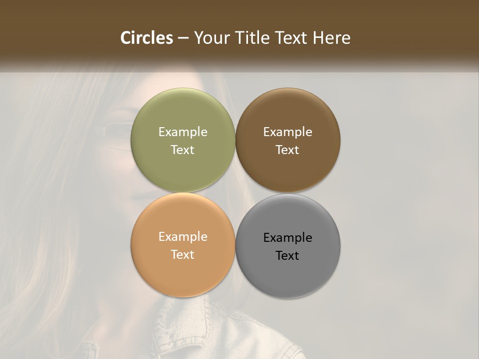 Face View Beautiful PowerPoint Template
