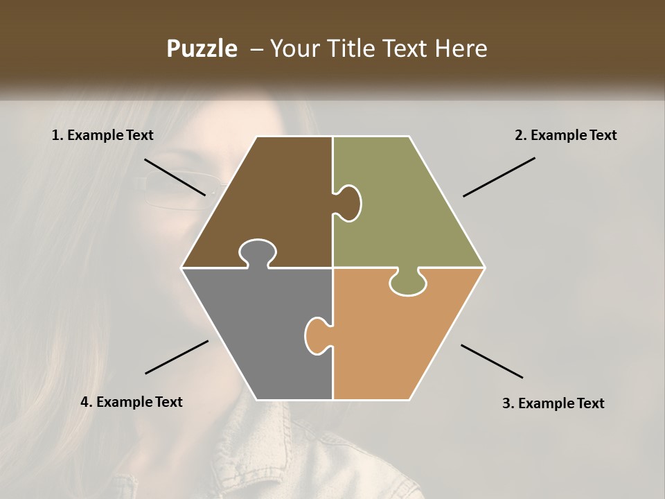 Face View Beautiful PowerPoint Template