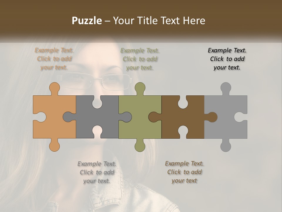 Face View Beautiful PowerPoint Template