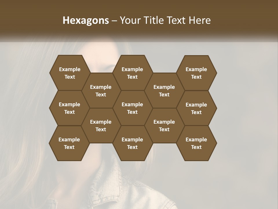 Face View Beautiful PowerPoint Template