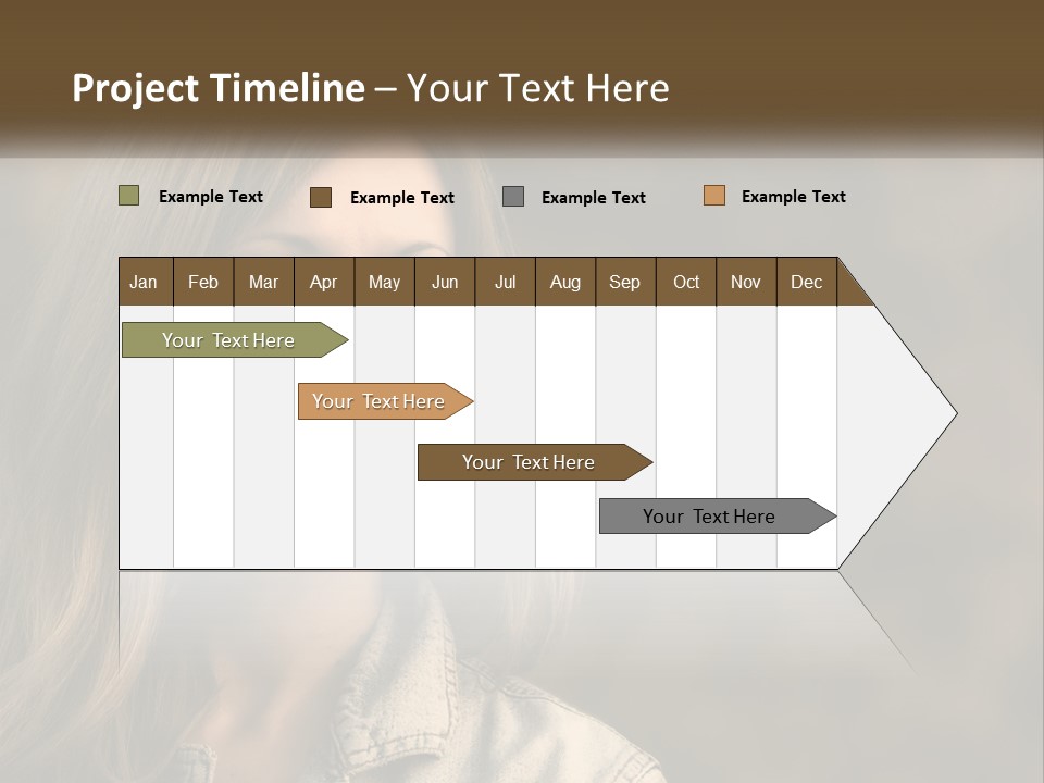 Face View Beautiful PowerPoint Template