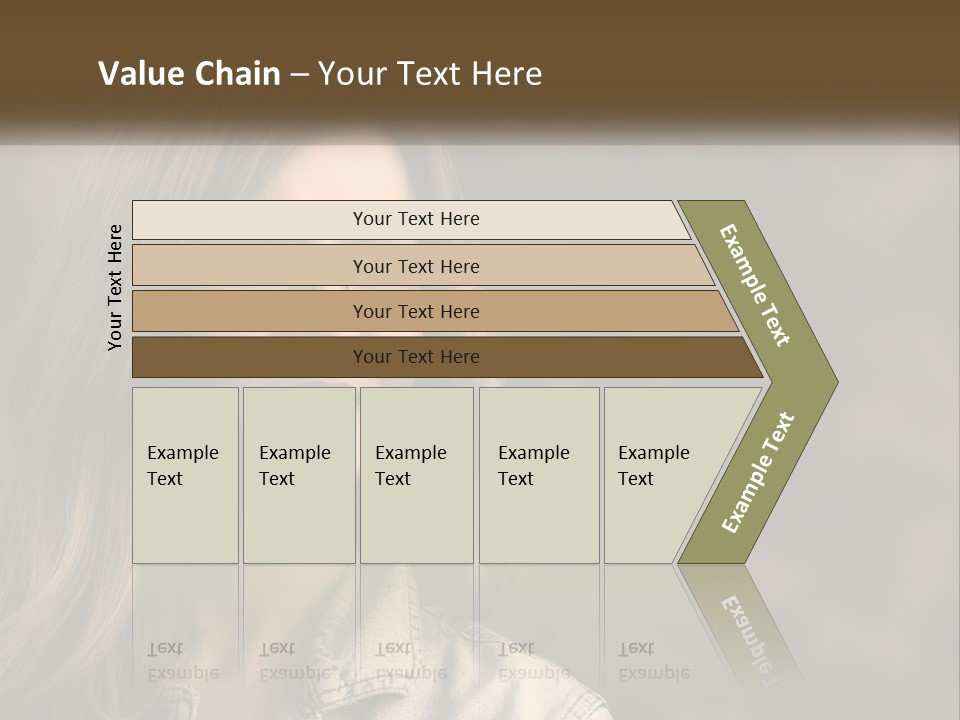 Face View Beautiful PowerPoint Template