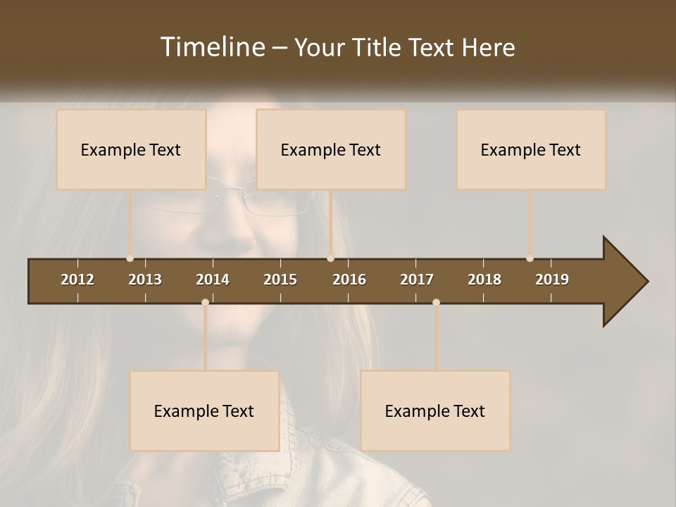 Face View Beautiful PowerPoint Template