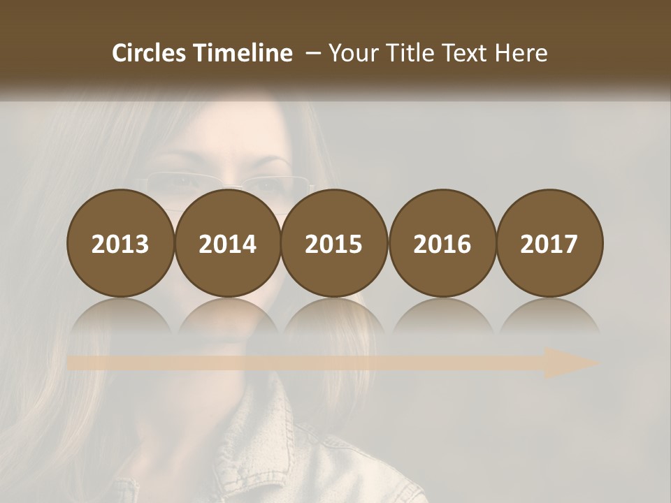 Face View Beautiful PowerPoint Template