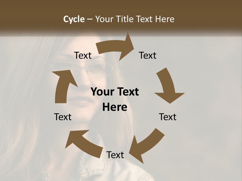 Face View Beautiful PowerPoint Template