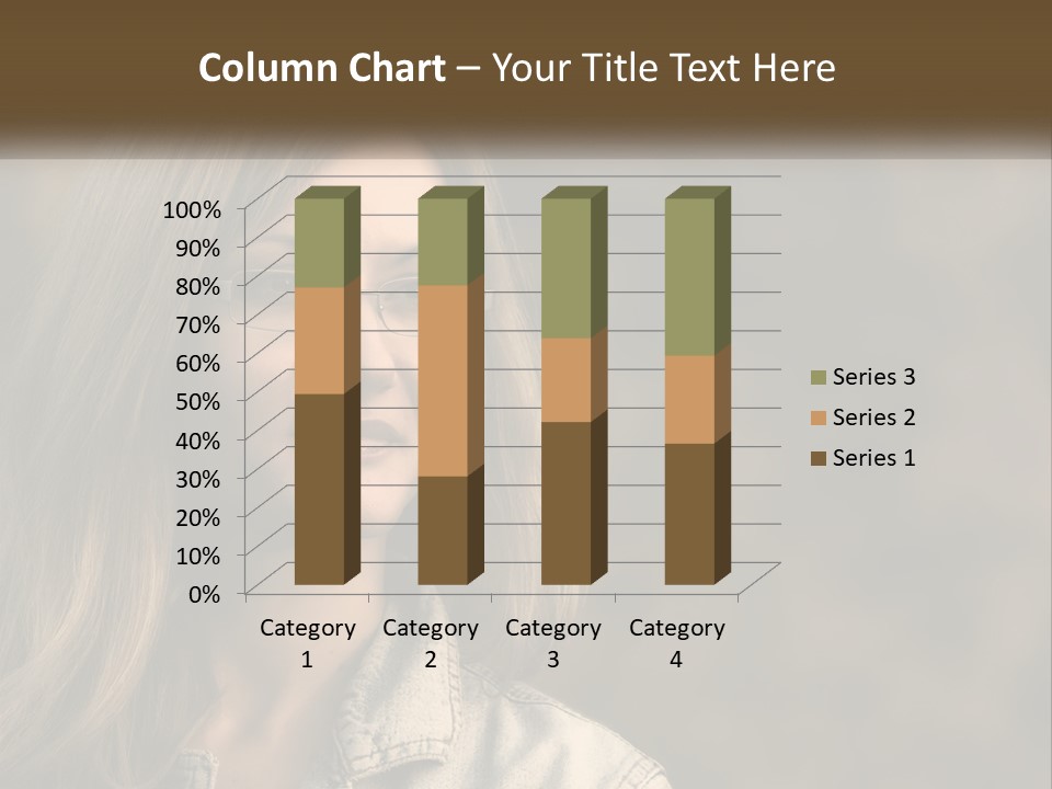 Face View Beautiful PowerPoint Template