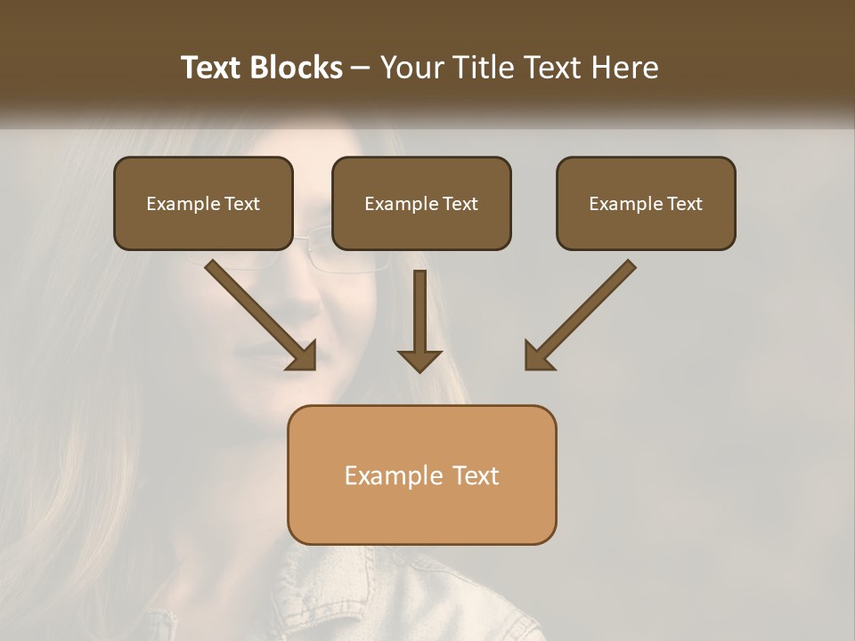Face View Beautiful PowerPoint Template