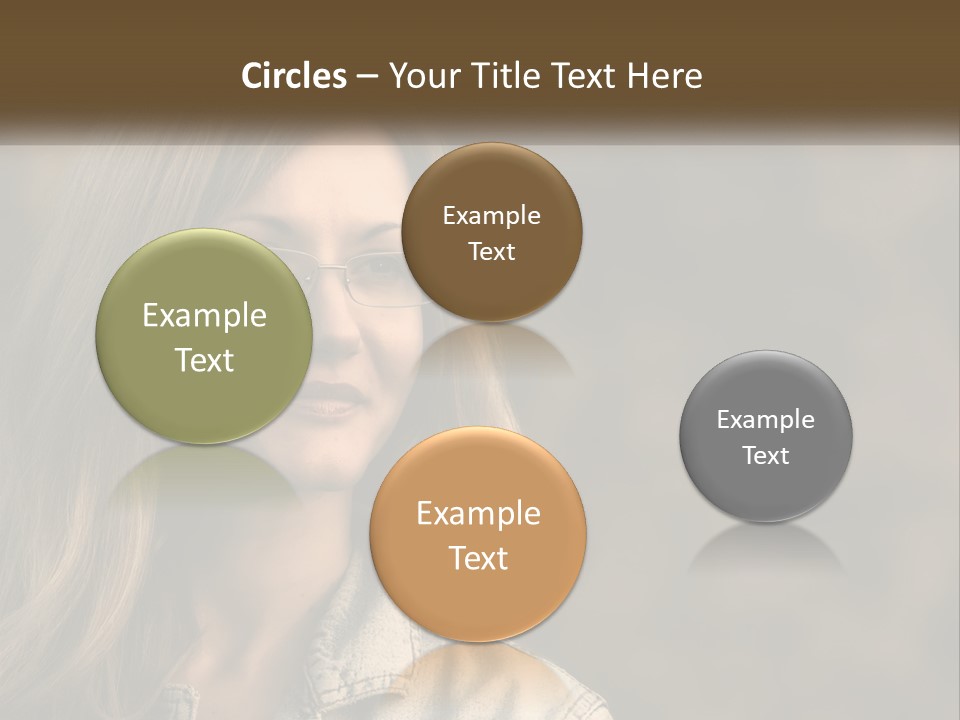Face View Beautiful PowerPoint Template