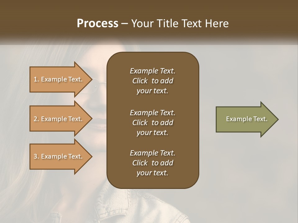 Face View Beautiful PowerPoint Template