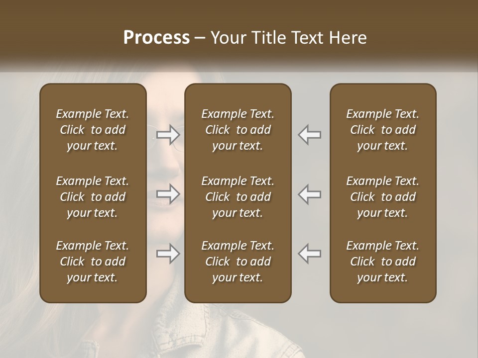 Face View Beautiful PowerPoint Template