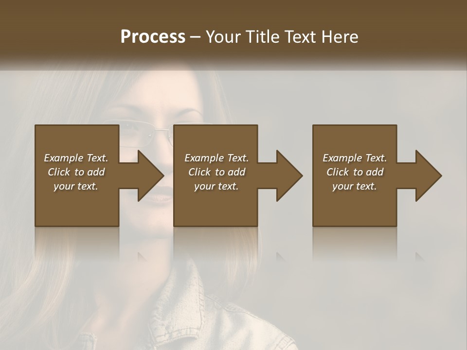 Face View Beautiful PowerPoint Template
