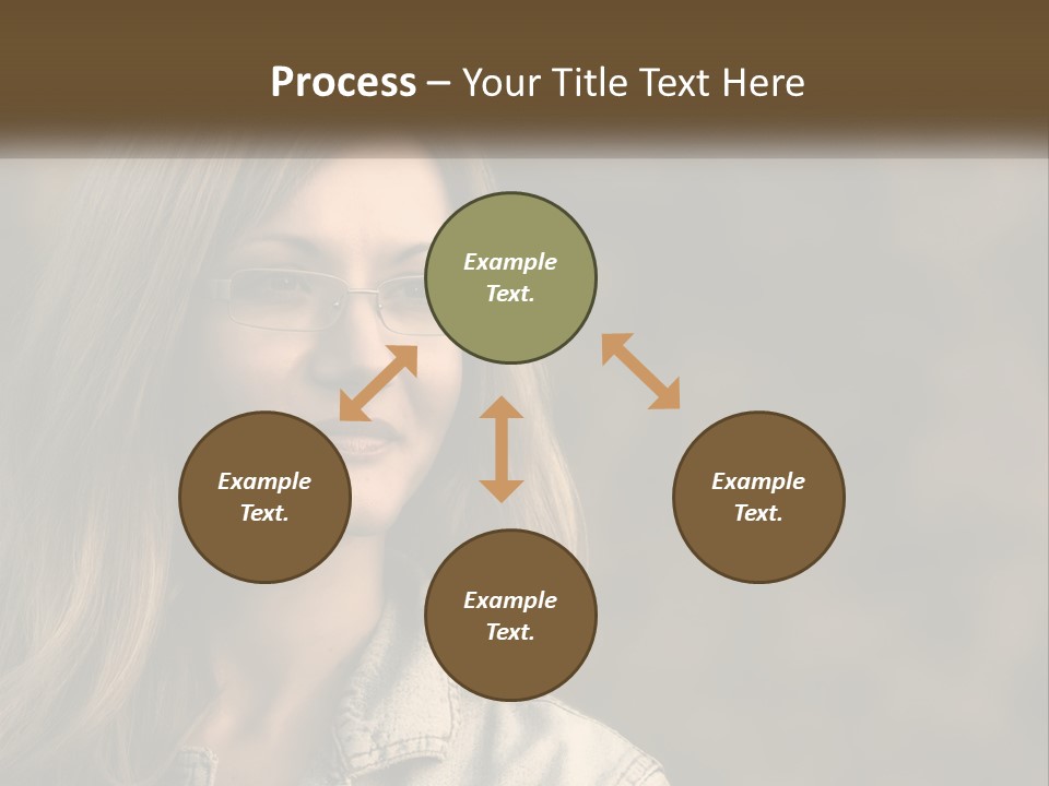 Face View Beautiful PowerPoint Template