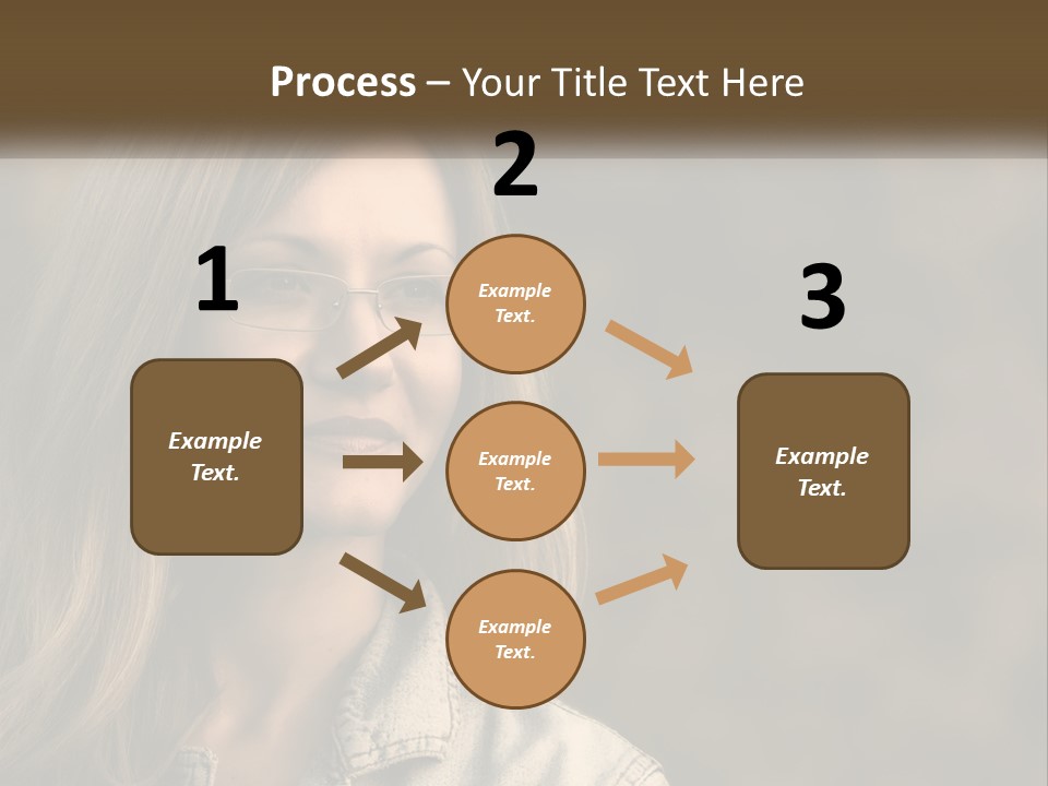 Face View Beautiful PowerPoint Template