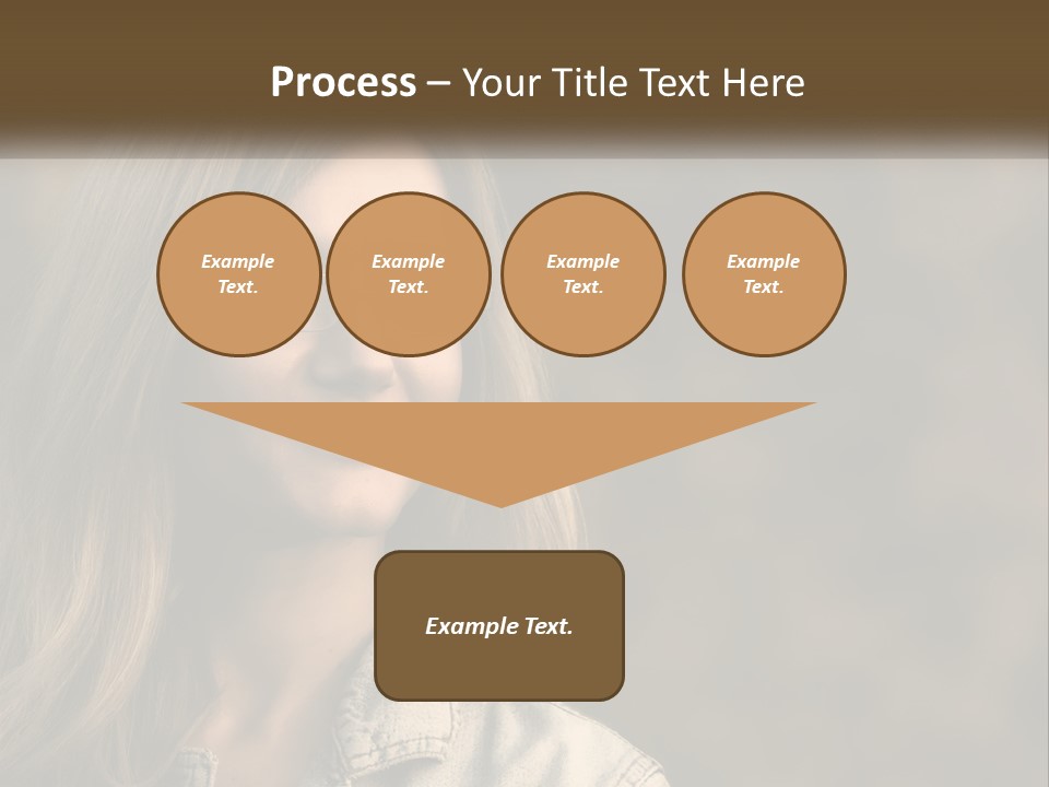 Face View Beautiful PowerPoint Template