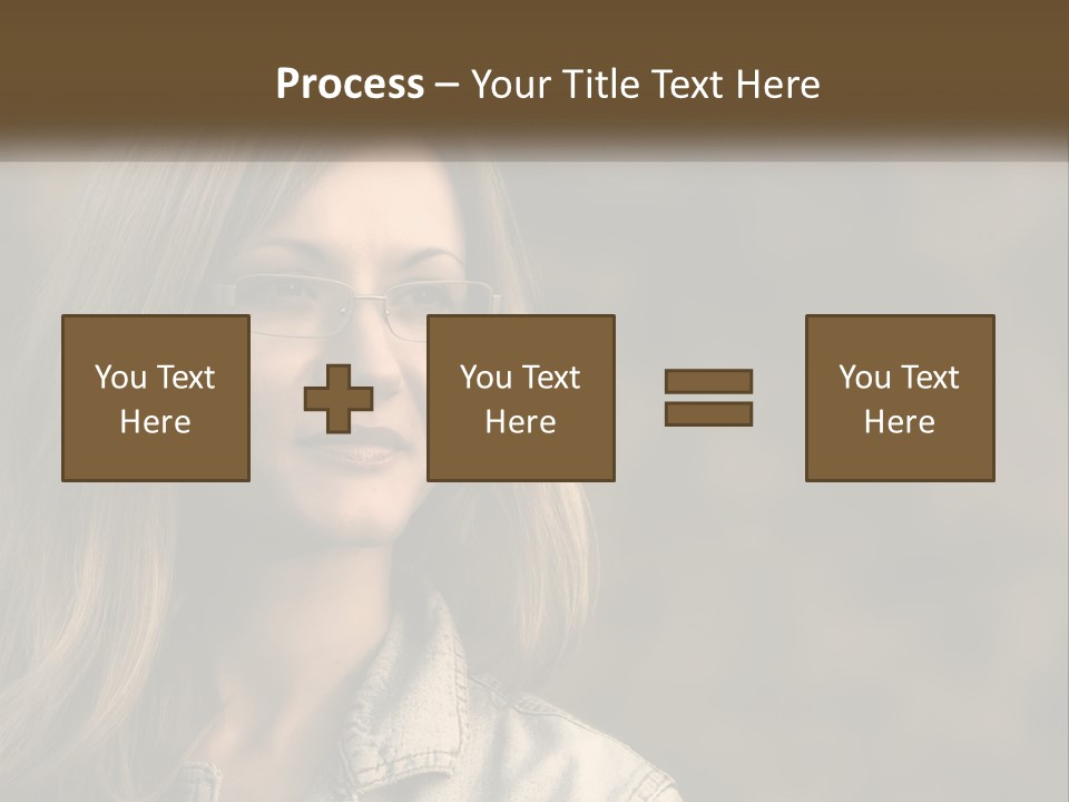 Face View Beautiful PowerPoint Template