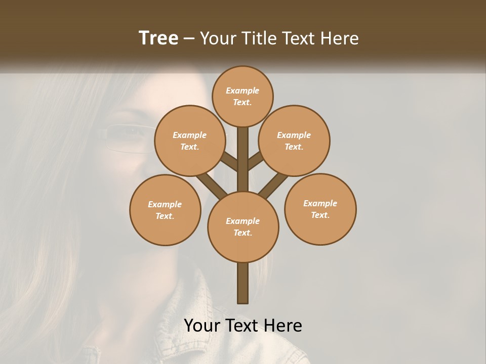 Face View Beautiful PowerPoint Template
