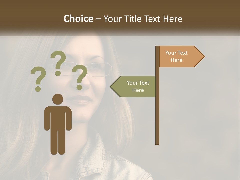 Face View Beautiful PowerPoint Template