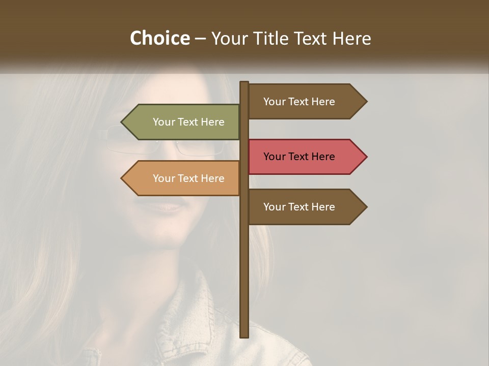 Face View Beautiful PowerPoint Template