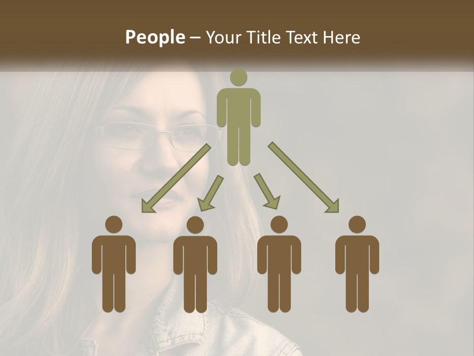 Face View Beautiful PowerPoint Template