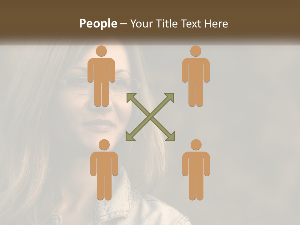 Face View Beautiful PowerPoint Template