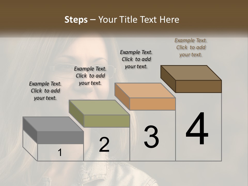 Face View Beautiful PowerPoint Template
