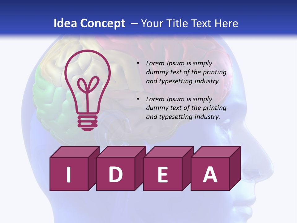 Medical Inside Creativity PowerPoint Template