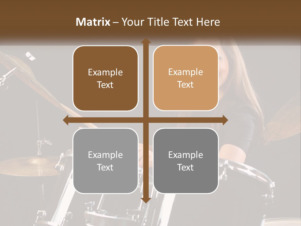 Rehearsal Cymbals Musician PowerPoint Template