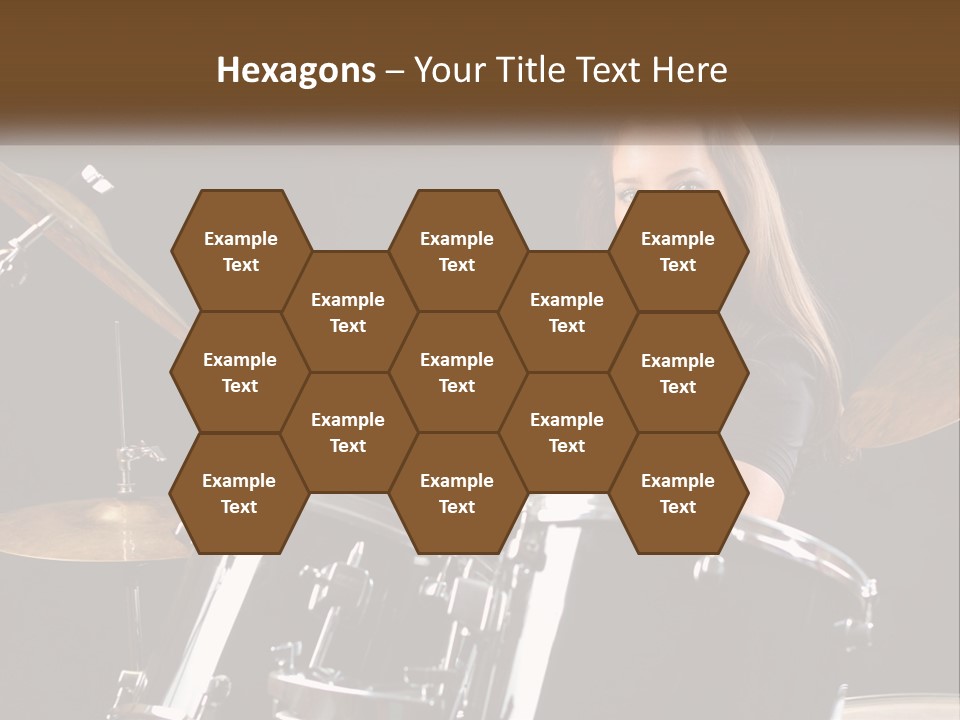 Rehearsal Cymbals Musician PowerPoint Template