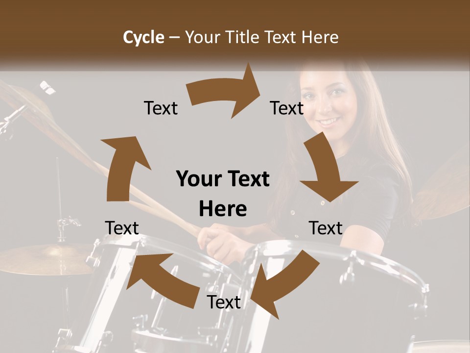 Rehearsal Cymbals Musician PowerPoint Template