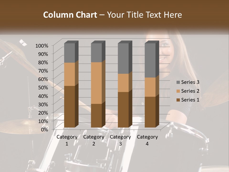 Rehearsal Cymbals Musician PowerPoint Template