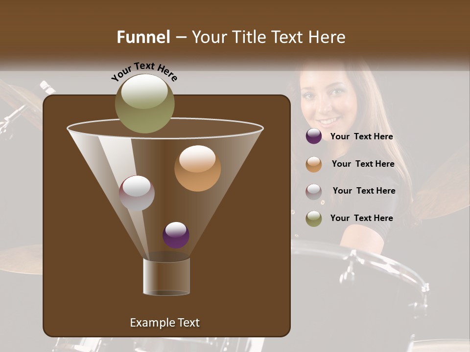 Rehearsal Cymbals Musician PowerPoint Template